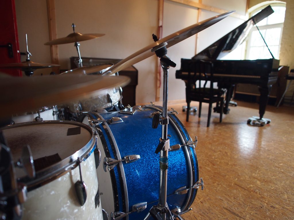 Ludwig Drums im Off Ya Tree Recording Studio